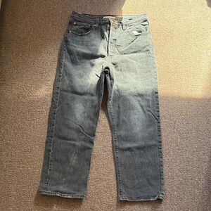 Levi’s Ribcage Ankle Jeans Black wash